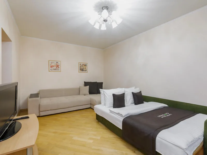 Апартаменты c 1 комнатой в апартаментах «Inndays Apartments на Грина»
