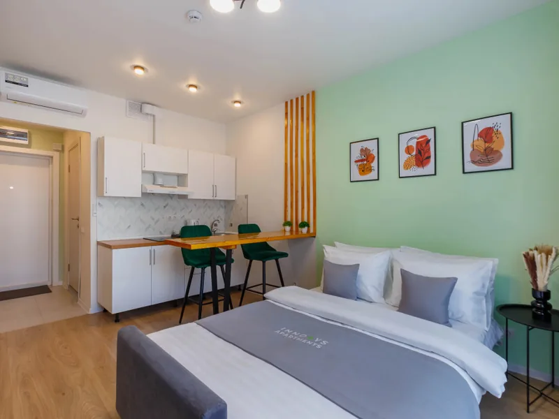 Фасад / вход «Inndays Apartments на Монаховой 2»