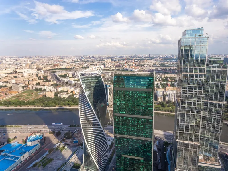 Фасад / вход «Панорамный Вид На Москва-Сити»