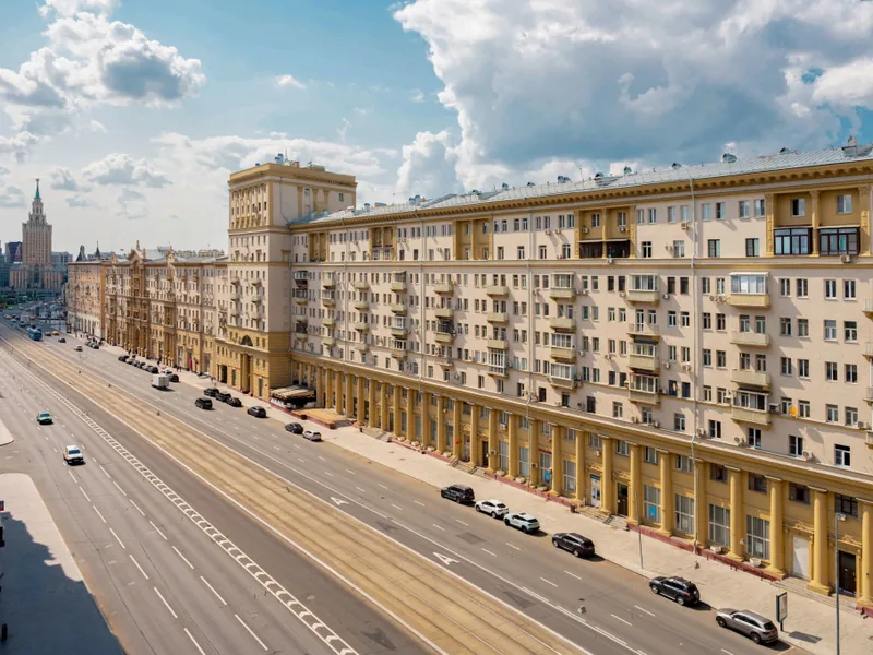 Фасад / вход «KRASNOPRUDNAYA  2 Спальни LETYOURFLAT»
