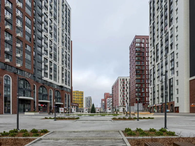 Фасад / вход «Квартира-студия, 28 м², 2 кровати»