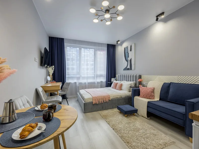 Апартаменты в апартаментах «Квартира-студия, 28 м², 2 кровати»