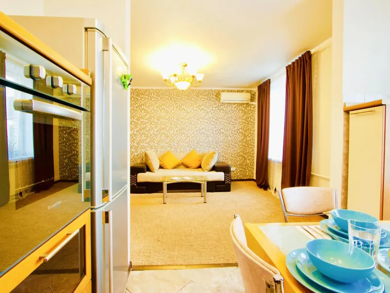 Номер в апартаментах «KvartiraSvobodna - Kievskaya Apartments»