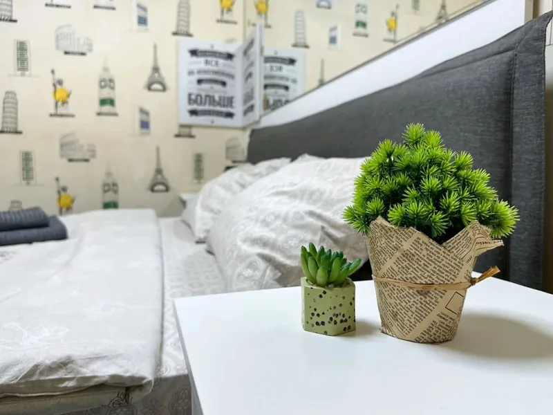 Апартаменты в апартаментах «Top Rooms: Двухкомнатная у метро Пролетарская»