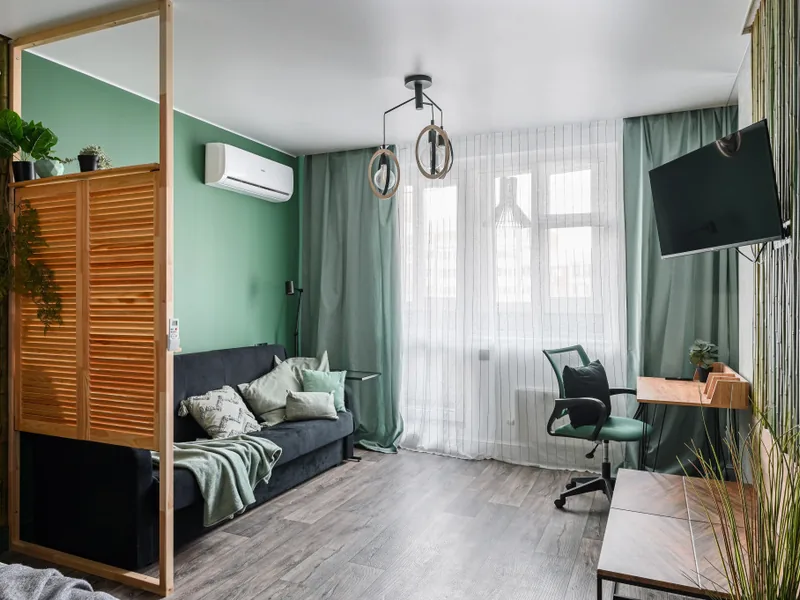 Номер в апартаментах «Moscow Deluxe Apartments Bali Vibe Deluxe»