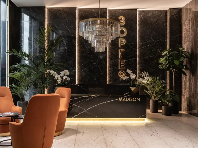 Ресепшн / лобби «Moscow Deluxe Apartments Family Suite Zorge»