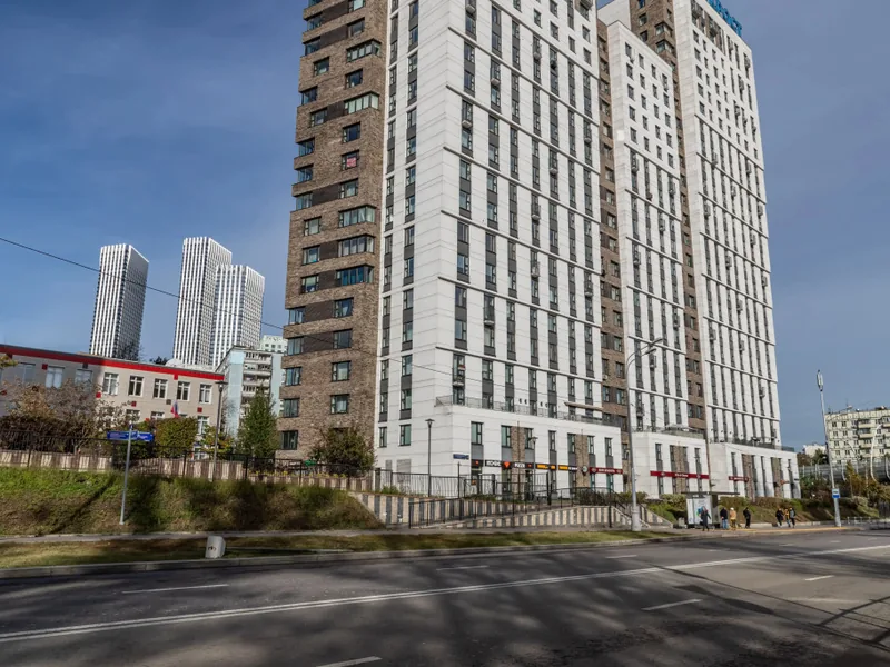 Фасад / вход «Moscow Deluxe Apartments Family suite city view-2»