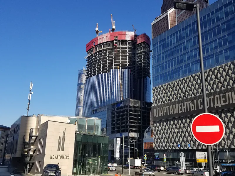 Номер в апартаментах «Moskva Siti 63 Etazh Skyrent24 Apartments»
