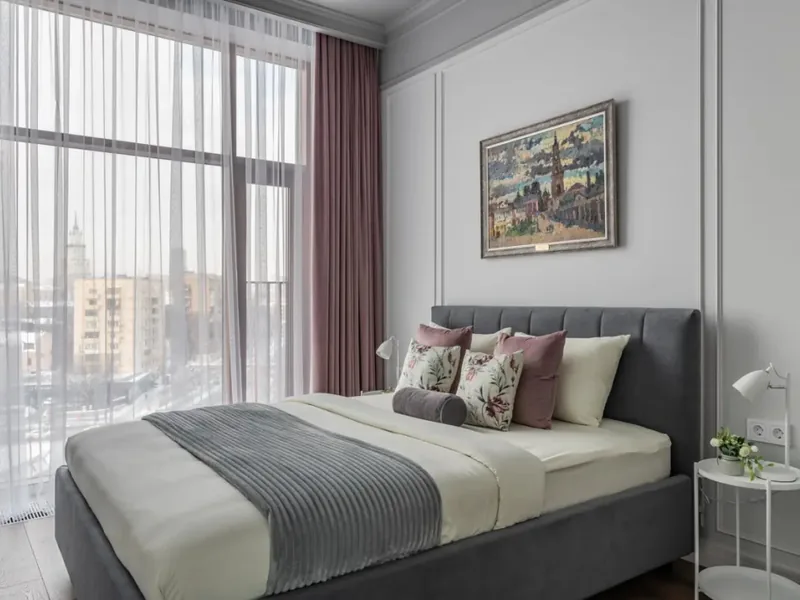 Номер в апартаментах «Moscow Deluxe Apartments Kazakov Art Lоft»