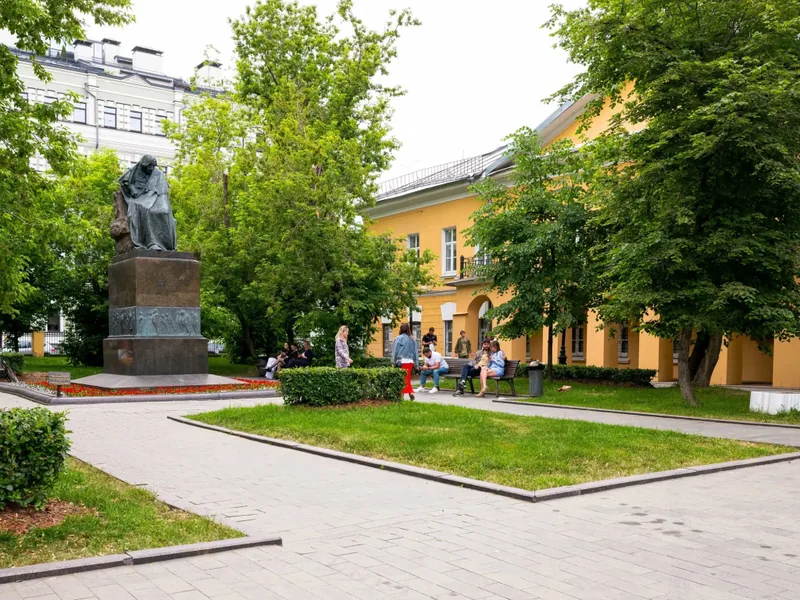 Фасад / вход «GM Apartments Никитский бульвар 7Б»