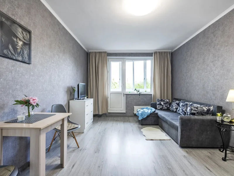 Ресепшн / лобби «Novaya kvartira s yevroremontom vozle metro Zyablikovo Apartments»