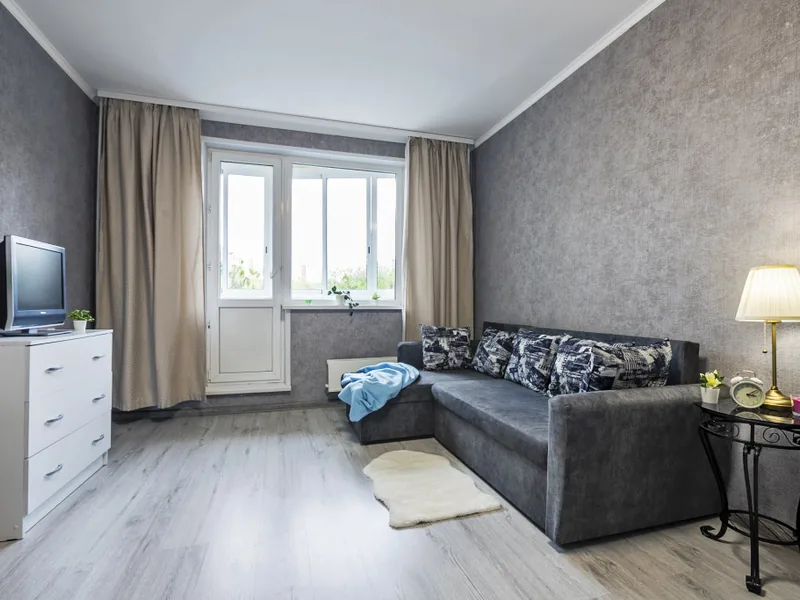 Номер в апартаментах «Novaya kvartira s yevroremontom vozle metro Zyablikovo Apartments»