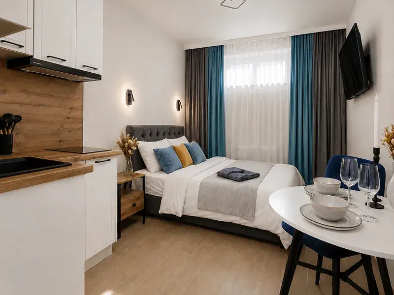 Фасад / вход «Barrikadnaya Bolishaya Gruzinskaya 42 Apartments»