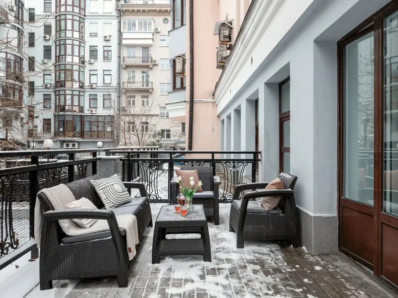 Фасад / вход «GM Apartments Огромные на Арбате с верандой»