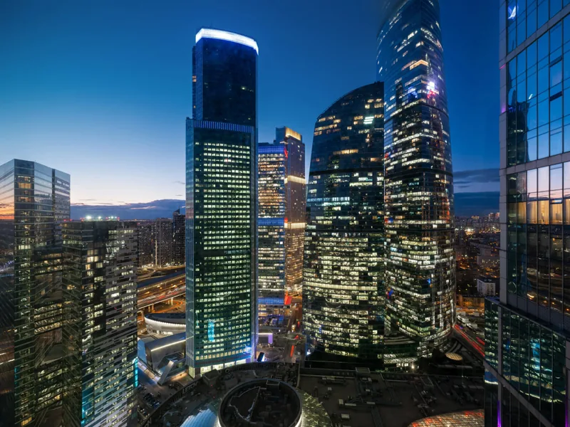 Фасад / вход «GM Apartments Премиальная Видовая в Москва Сити»