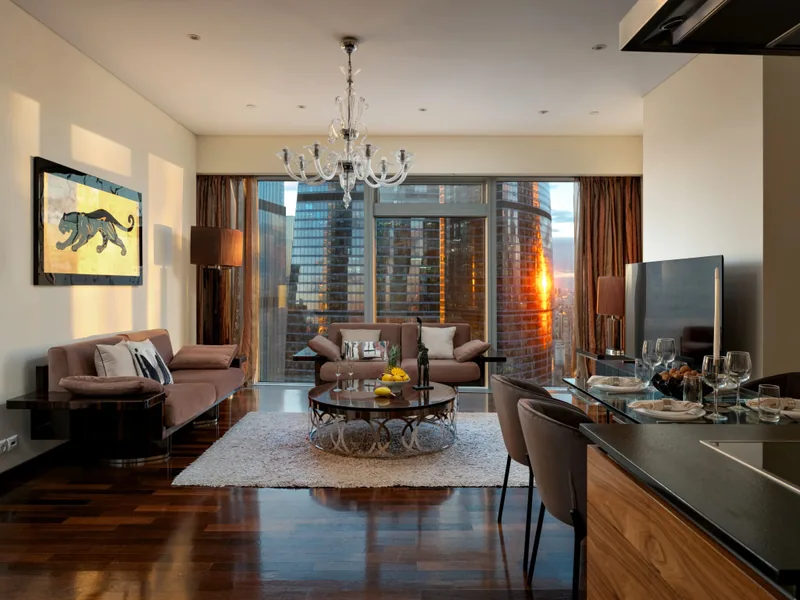 Ресепшн / лобби «GM Apartments Премиальная Видовая в Москва Сити»