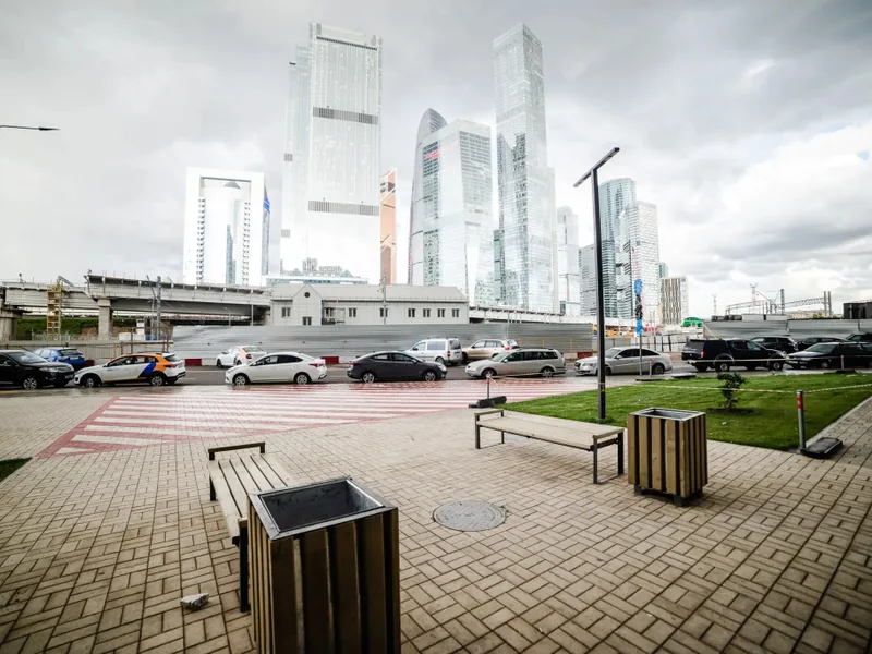 Фасад / вход «River Side Moscow City»