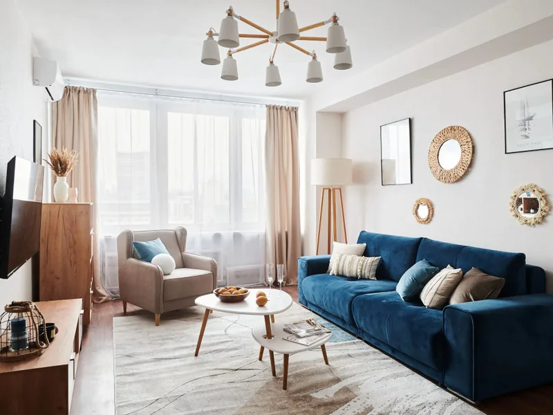 Ресепшн / лобби «GM Apartments Стильная Трехкомнатная с видом на Новый Арбат»