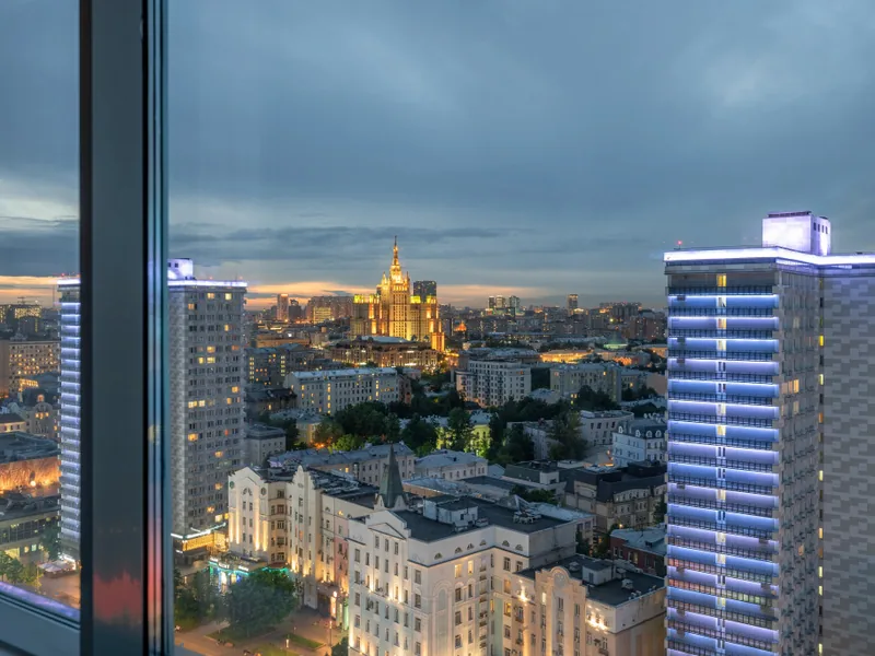 Фасад / вход «Квартира-студия с панорамным видом на Москву»