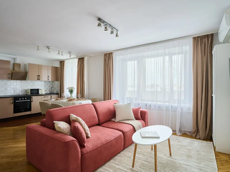 Номер Standard в апартаментах «С Панорамным Видом на Москву Кремль и Moscow City»