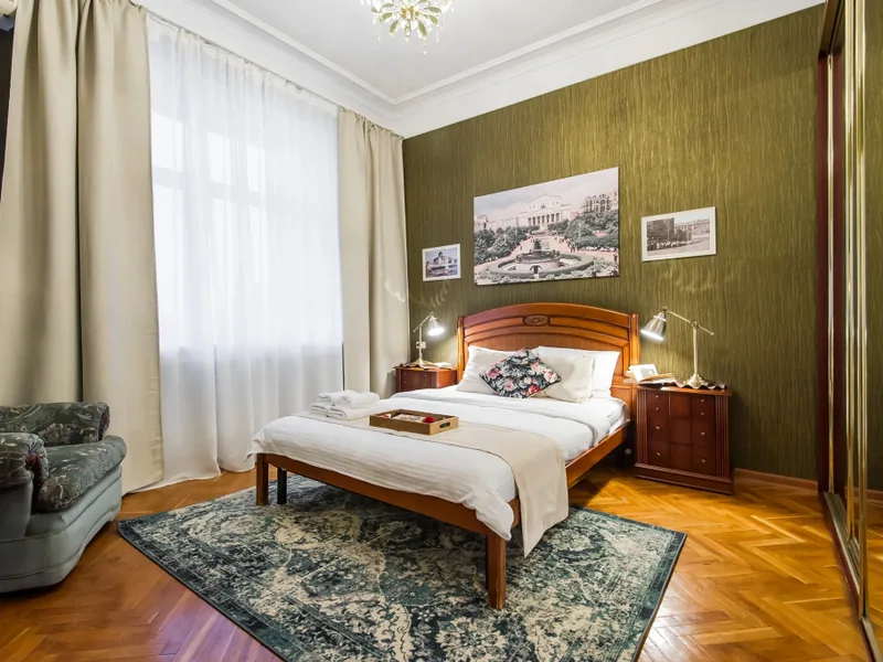 Ресепшн / лобби «GM Apartments на Москва-реке с Видом на Набережную и Сталинскую высотку»