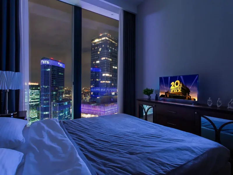 Апартаменты Sky City Moscow 62 этаж! Вид на Башни, Лужники, Парк победы и город! Очень уютный!, проезд 1-й Красногвардейский, д. 22, стр. 2, Москва