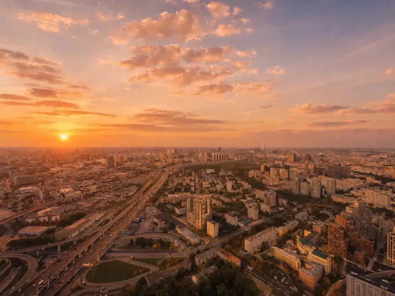 Фасад / вход «Sky City Moscow 59 этаж! Редкий вид на город! Интерьер нежный как лакомка!»