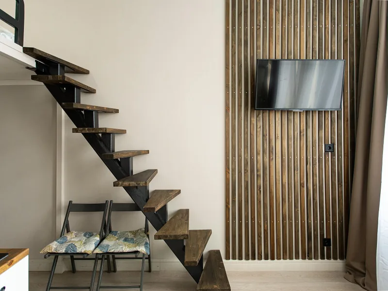 Номер в апартаментах «Skyline Loft Flat»