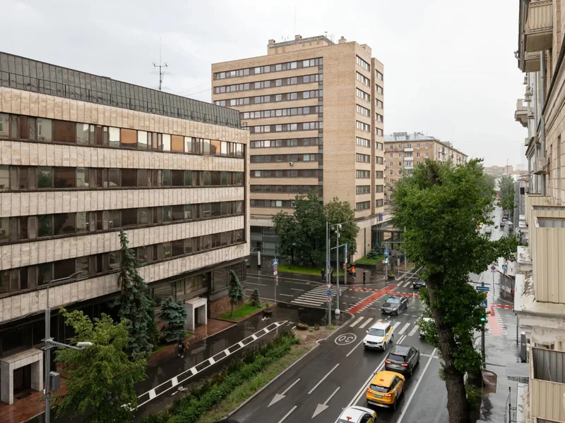 Фасад / вход «GM Apartments Современная неоклассика на Брестской»