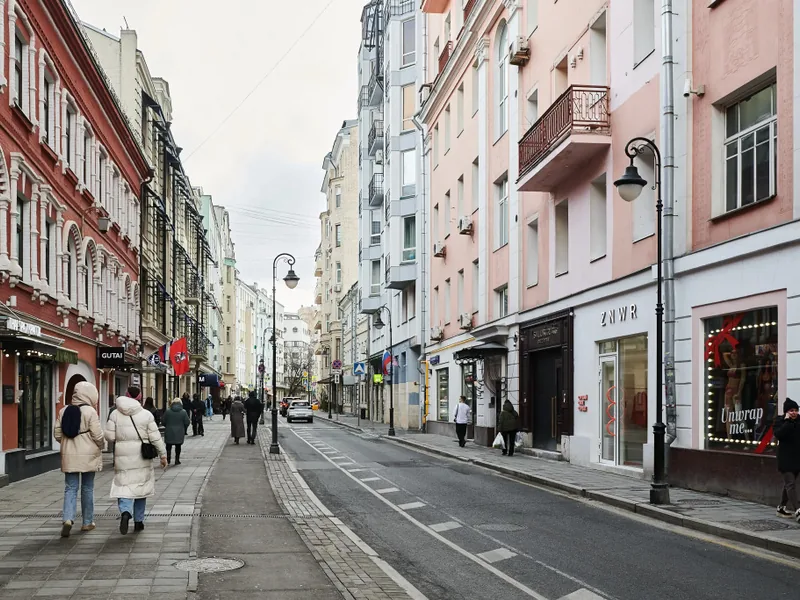 Фасад / вход «GM Apartments Премиум на Патриарших Прудах»