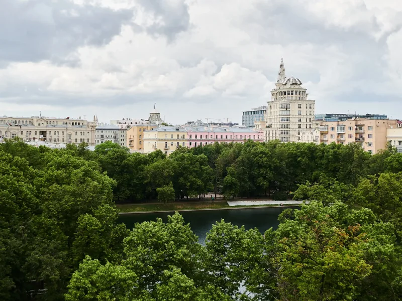 Фасад / вход «GM Apartments Стильная Студия на Патриарших Прудах»