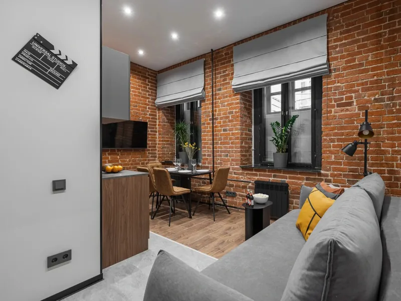 Ресепшн / лобби «GM Apartments Стильные Loft 1 у Кремля»