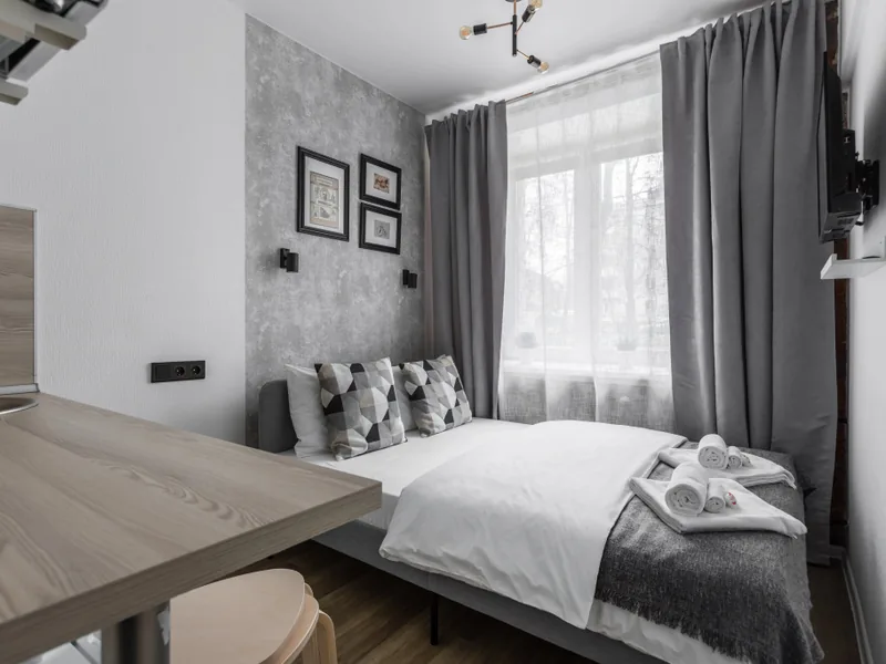 Фасад / вход «Стильные Loft Flats&Rooms Vnukovo 1»