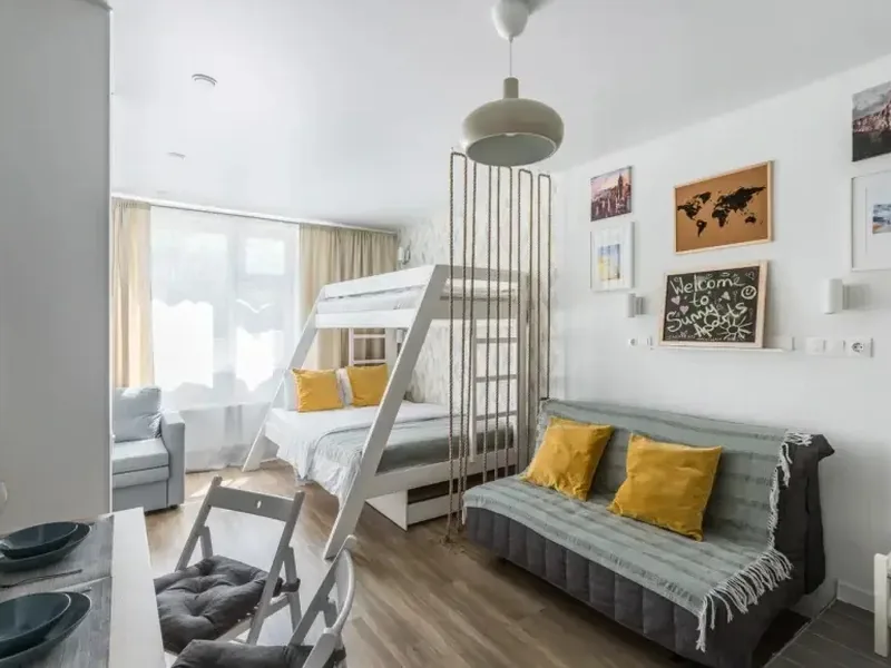 Семейный номер Standard в апартаментах «Уютные Апартаменты Sunny Flats&Rooms Vnukovo»
