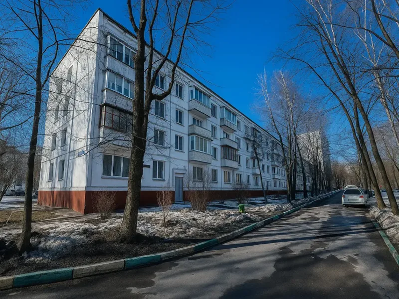 Фасад / вход «Есть на улице Каспийская 24 корпус 2»