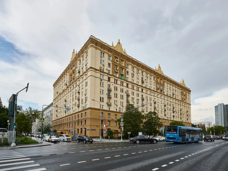 Фасад / вход «GM Apartments Тихая и уютная Трехкомнатная на Краснопресненской набережной»