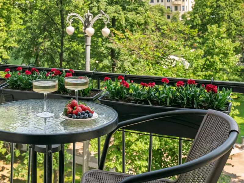 Фасад / вход «GM Apartments с Видом на Патриаршие Пруды»