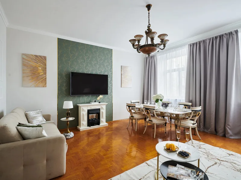 Ресепшн / лобби «GM Apartments Трехкомнатные Прямо у Красной Площади»