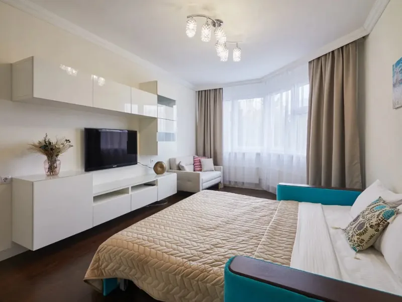 Номер в апартаментах «EasyGuest с балконом у метро Измайлово»