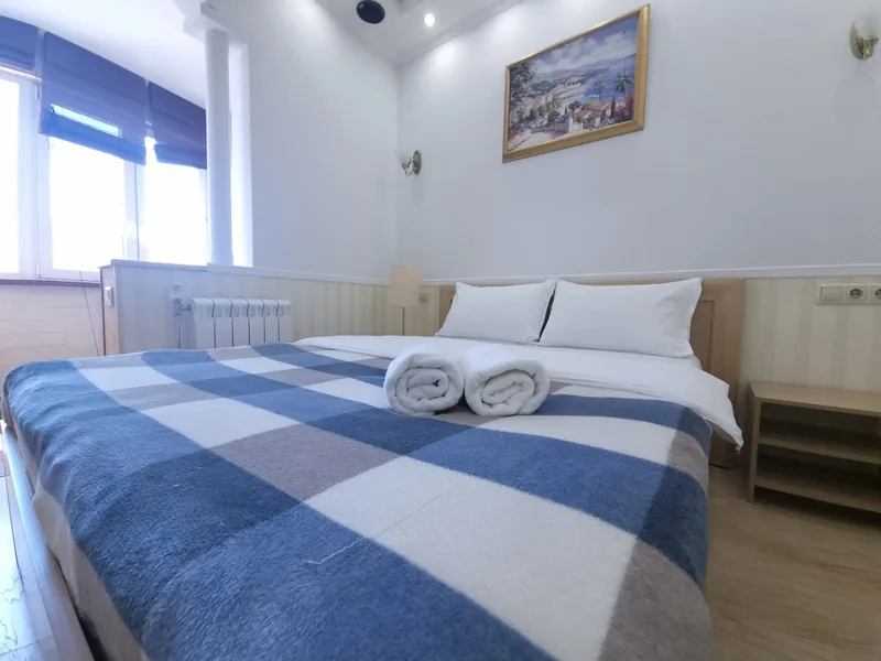 Номер в апартаментах «2к Good Nigth у моста на набережной Москвы реки»