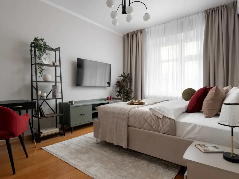 Апартаменты c 1 комнатой в апартаментах «GM Apartments У живописных Чистых прудов»