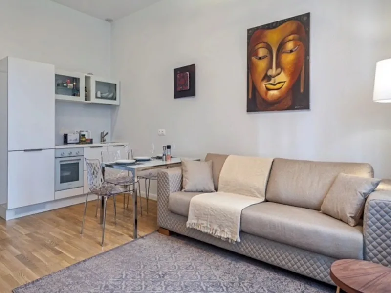 Номер в апартаментах «V Stile Fyuzhn U Metro 1905 Goda Apartments»