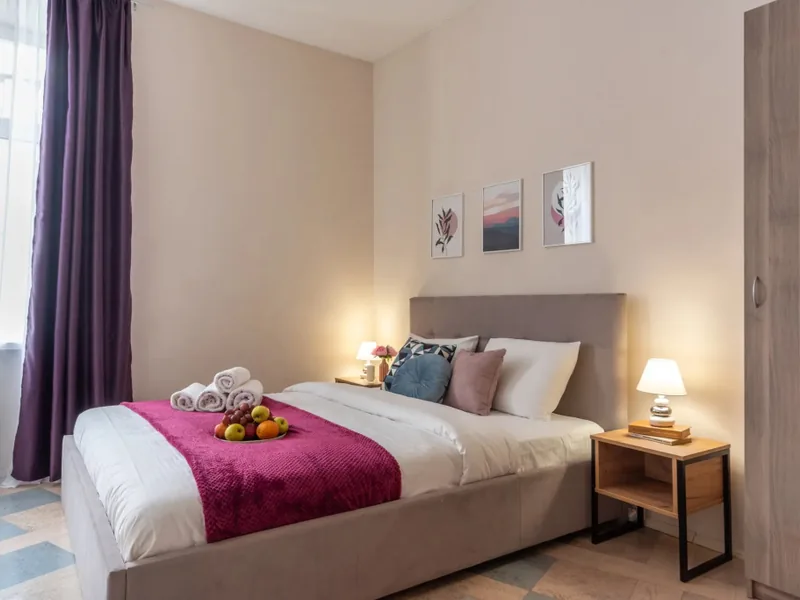Номер в апартаментах «GM Apartments Трёхкомнатная в 2х шагах от Кремля»