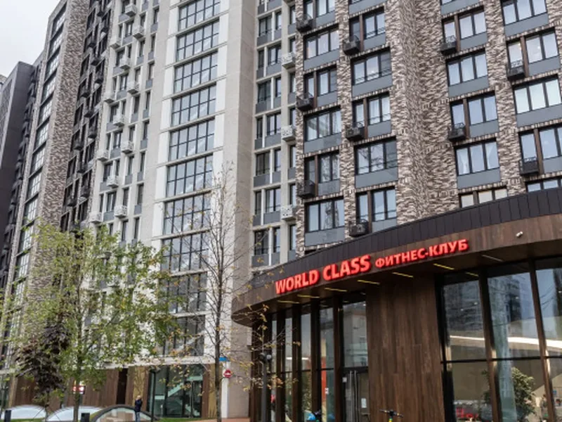 Фасад / вход «Moscow Deluxe Apartments ВДНХ Family Suite»