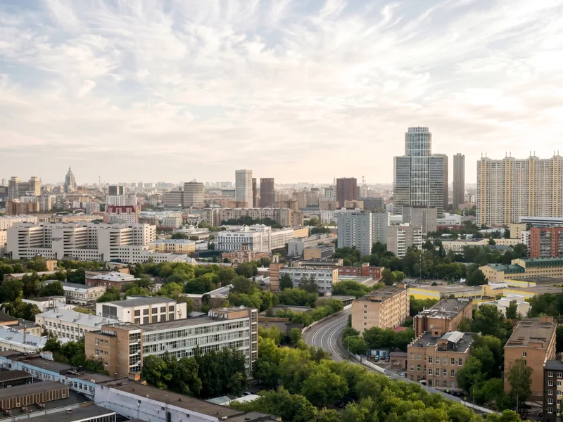 Фасад / вход «GM Apartments Видовая четверка на Ходынском поле»