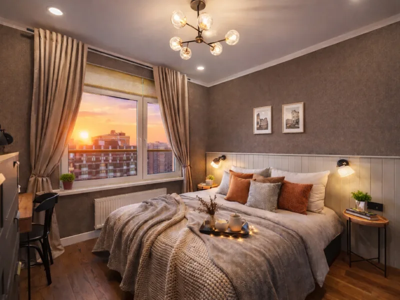 Фасад / вход «ApartPro Deluxe на улице Авиаторов»