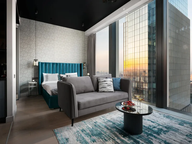 Номер в апартаментах «GM Apartments Видовые и Атмосферные в Москва Сити»
