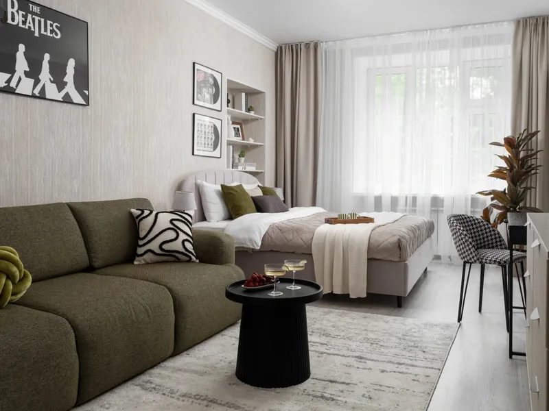 Ресепшн / лобби «GM Apartments Трехкомнатные на Тишинке»