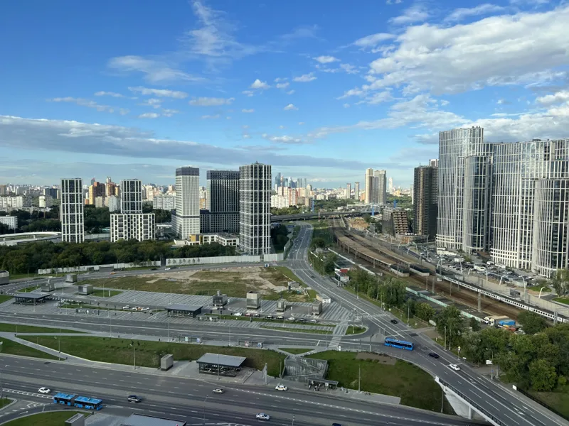 Апартаменты евродвушка с видом на Москва-Сити, Очаковское шоссе, д.5 корп.4, Москва