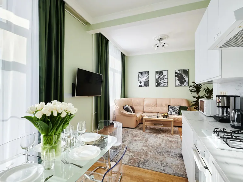 Ресепшн / лобби «GM Apartments Трёхкомнатная с видом на Тверскую»